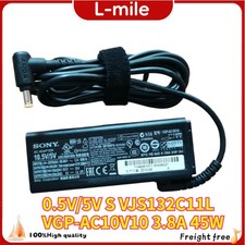 VJS132C11L AC Adapter OEM for Sony Vaio 10.5V/5V S VGP-AC10V10 3.8A 45W picture