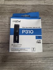 Crucial P310 1TB SSD PCIe Gen4 NVMe M.2 2280 7100MB/s (CT1000P310SSD80) New picture