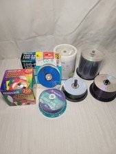 Blank DVD And CD-R Lot Verbatim Memorex Azul picture