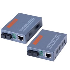 1pair Single Fiber SC Port 10/100/1000Mbps Gigabit Fiber Optical Media Converter picture