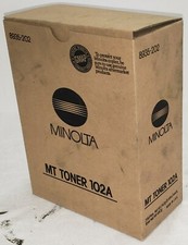 Genuine Konica Minolta MT Toner 102A (8935-202) - 2 Pack - Brand New OEM picture