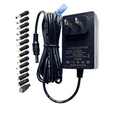 5V 2A Power Supply Adapter DC Cord 9.8FT AC 100-240V to 5 black  picture
