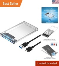 Elegant 2.5in SATA to USB 3.0 Enclosure - Easy Installation & UASP Tech picture