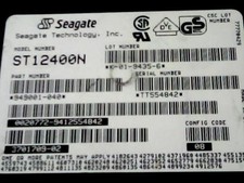 Seagate ST12400N 949001-040 2.15GB K-01-9435-6 CONFIG 08 SCSI-2 Hard Drive  picture