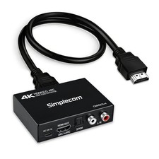 Simplecom CM423v4 HDMI 2.0 Audio Extractor Dual-Mode with ARC/eARC Optical SP... picture