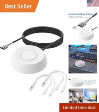 PC Power Button Desktop, Desktop Computer External Power Switch,PC Power Supp... picture