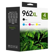 962XL 962 9010 Ink Cartridges Combo Pack: Replacement 962 XL 962XL/962 4 Pack + picture