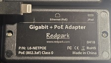 Lot 2ea Redpark Gigabit Ethernet PoE Adapter for iPad L6-NETPOE Black FREESHIP picture