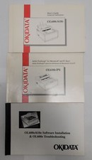 Okidata OL610e/610e User's Guide + Troubleshooting + Adobe PostScript Guide picture