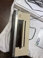 Vintage Atari 1027 Letter Quality Printer w/ Power Supply Owners Manual picture