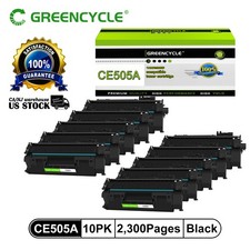 10PK Black CE505A 05A Toner Fit for HP LaserJet P2035 P2035n P2055dn INK picture