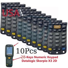 USA 10 Packs 28-Keys Numeric Keypad Replacement for Datalogic Skorpio X3 2D lots picture
