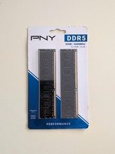 PNY Performance 32GB (2x16GB) DDR5 5600 (PC5 44800) CL46 Desktop RAM picture