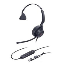 Yealink YEAUH44MONOUSB UH44 Mono USB Headset with AI Noise Cancellation picture