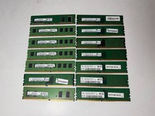 DDR4 Lot of 14- 4GB each  Memory PC4-2133P/2400T/2666V/3200AA Mixed Brands picture