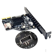 cablecc USB 3.1 Front Panel Socket & 2.0 to PCI-E Express Card Adapter... picture
