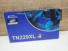 DMGE TN229XL High Yield Toner Cartridge 4-Pack CMYK Replacement for Brother picture