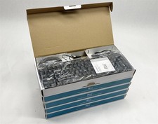 Rii Business Keyboard RK203 & USB Mouse RM203 Combo Black Slim Size LOT 5 NEW picture
