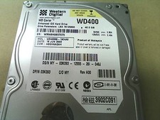 WD Caviar WD400 40GB WD400BB-18CAA0 DCM HSEHNA2AH IDE Hard Drive picture