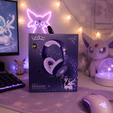 Razer Kraken X V4 Pokemon Espeon Umbreon Gaming Headset Limited Edition New picture
