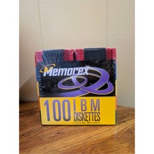 Vintage Memorex 100 Pack Color 3.5