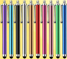 [10 Pack] Universal Capacitive Touch Screen Pens for Tablets, iPad mini, iPad picture