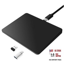 Tri-Mode Wireless Trackpad, Bluetooth / 2.4G USB/Wired Touchpad Mouse Black-2 picture