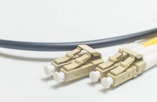 FiberCablesDirect -100M OM1 LC LC Fiber Patch Cable Armored  Indoor/Outdoor picture