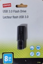 Staples USB 3.0 Flash Drive Lecteur Flash USB 3.0 - 8GB - Brand NEW  picture