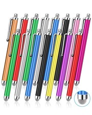 Universal Fiber Tip Stylus Pens 15 Pcs Touchscreen Stylus Set Yellow White Red picture