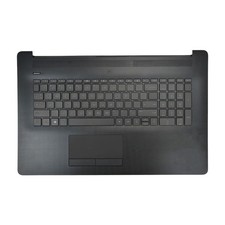 Black Palmrest Non-Backlit Keyboard For HP 17BY 17-CA 17-BY 73H1 PTP Touchpad US picture