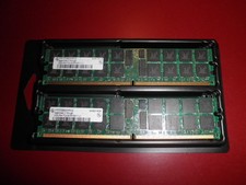 4GB (2X 2GB) Infineon HYS72T256220HR-5-A 2Rx4 PC2-3200 Server Memory Modules picture