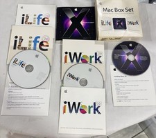 Vintage Apple Mac Box Set – Mac OS X Leopard, iLife  picture