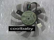 75mm GIGABYTE ATI NVIDIA Video Card Fan  40mm 4Pin T128010SU 0.35A picture