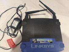Linksys Wireless G 2.4 GHz Broadband Router WRT54G 4 Port Switch W/ Power Cord picture