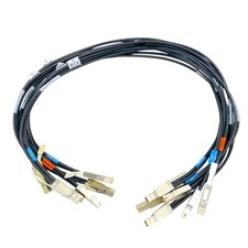 EMC Amphenol 038-004-378-01 Mini-SAS SFF-8088 to SFP+ Cable Assembly picture