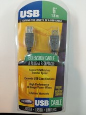 Belkin Pro Series USB-A Male to USB-A Female Extension Cable 6ft 1.8m F3U134-06 picture