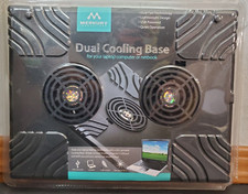 Merkury Innovations Dual Cooling Base for Laptop Computer or Netbook picture