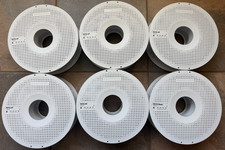 Bambu Lab 3D Printer Empty Spools 1.75mm 1kg Refillable Plastic Spools Lot of 6 picture