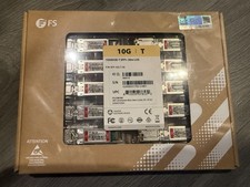 New Box of 10 FS SFP-10G-T 10GBASE-T SFP+ 30m Transceiver Modules picture