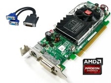 AMD ATI Radeon HD 3450 PCIe x16 Graphics Video Card B629 with Dual monitor port picture
