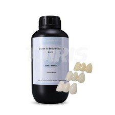 Dental Temporary Crown & Bridge 3D Printing Resin for LCD DLP Printer 1kg picture
