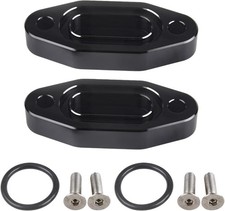 LS Billet Oil Cooler Block off Plate Compatible with Gen III IV Series 2 Pack picture
