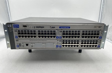 HP Procurve 4104GL J4887A Chassis w/ 2x PSU & Modules picture