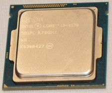 Intel i3-4170 SR1PL Dual Core HT CPU Processor 3.7Ghz 4MB Smart Cache LGA 1150 picture