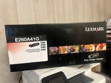NEW OEM - LEXMARK E260A41G Black Toner - E260 E360 E460 E462 Sealed Box picture