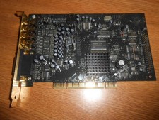 CREATIVE SOUND BLASTER X-FI 7.1 PCI SOUND CARD W/AD-LINK PORT DELL CT602 SB0460 picture