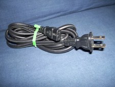 6 Foot Black A/C KDF-F KS-15W Cord 7A 125V Used picture