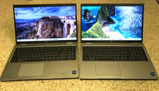 Lot of 2 Dell Latitude 5521 i7-11850H 2.5GHz 32GB 256GB SSD Win 11 Pro w/Charger picture