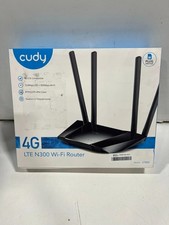 Cudy LT400 V2 4G LTE N300 Wi-Fi Router - AT&T, T-Mobile, Verizon compatible US picture